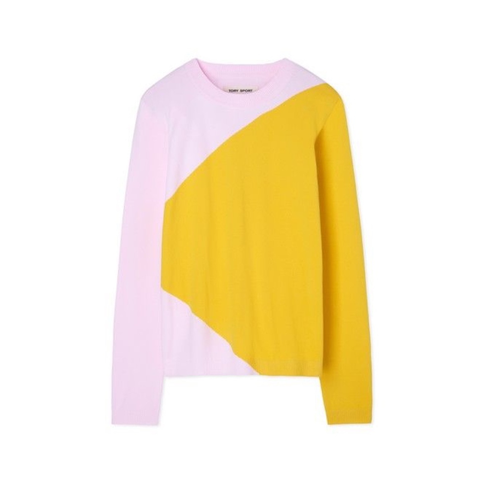 Tory Sport NWT Tech-knit Abstract Sweater Size S